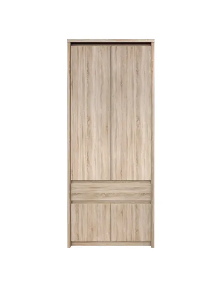 Dulap KONDELA pentru dressing, 66x40x210 cm, PAL melaminat stejar sonoma | MobilaOK