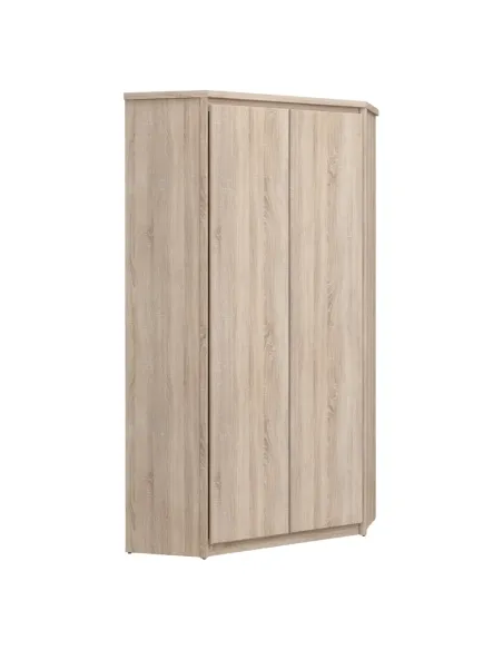 Dulap KONDELA, dormitor, 101x101x210 cm, PAL melaminat | MobilaOK