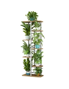 Suport de flori, LEDOR TIP 3, living/balcon, 36x23.5x120 cm, Metal | MobilaOK