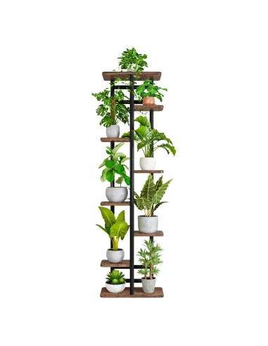 Suport de flori, LEDOR TIP 4, living/balcon, 36x23x120 cm, Metal | MobilaOK