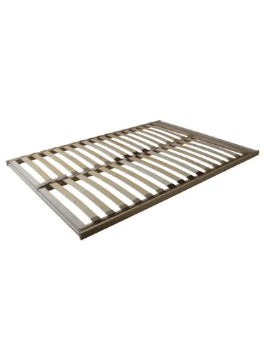 Pat, BASIC FLEX FRONT, suport saltea pliabil pentru dormitor, 140x200 cm, lemn de mesteacăn, KONDELA | MobilaOK