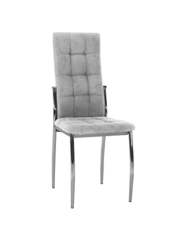 Scaun ADORA 2 NEW, sufragerie/birou, 46x56x99 cm, ţesătură/metal | MobilaOK