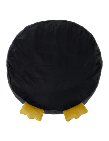 Fotoliu PINGO, sac pinguin living, 74x74x60 cm, pluș | MobilaOK