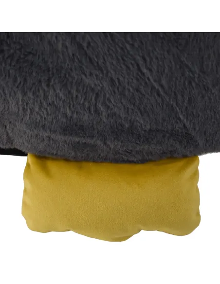Fotoliu PINGO, sac pinguin living, 74x74x60 cm, pluș | MobilaOK
