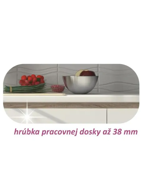 Dulap inferior, KONDELA, bucătărie, 80x82x54.5 cm, PAL melaminat | MobilaOK