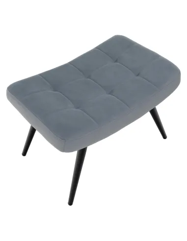 Fotoliu HABEN, living/dormitor, 70x78x97 cm, Velvet/Metal | MobilaOK