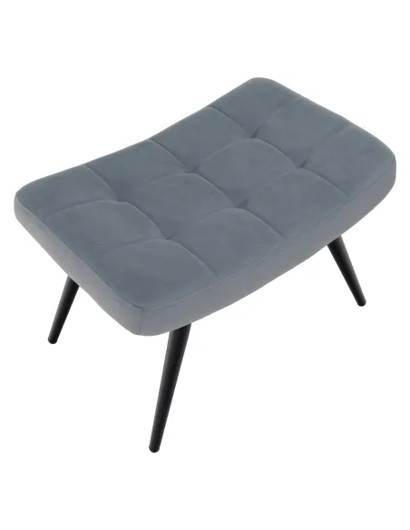 Fotoliu HABEN, living/dormitor, 70x78x97 cm, Velvet/Metal | MobilaOK