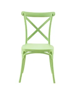Scaun pliabil SAVITA pentru terasă/balcon, plastic verde, 50x47x90 cm | MobilaOK 2