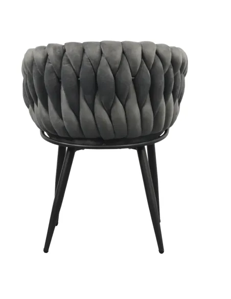 Scaun Bucătărie BLER, 64x55x78 cm, Velvet Metal Cadru Metalic | MobilaOK