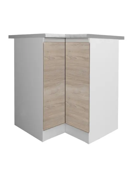 Dulap bucătărie, LINE, dulap inferior de colț, 72.5x72.5x82 cm, PAL melaminat | MobilaOK