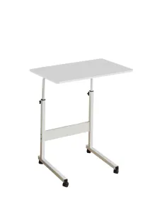 Masă PC reglabilă JUSTUS, birou, 60x40x64-86 cm, PAL melaminat | MobilaOK