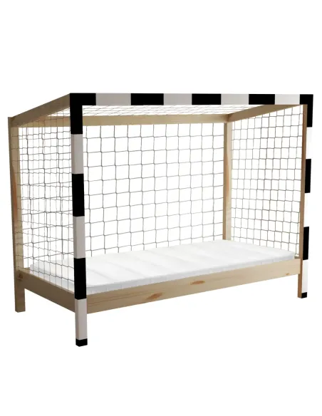 Pat Montessori FUTAL, dormitor copii, 90x200, pin masiv | MobilaOK