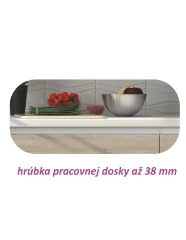 Dulap bucătărie LINE, stejar sonoma, 40x82x54.5 cm, PAL melaminat | MobilaOK