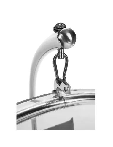 Scaun suspendat BUBBLE NEW TIP 3, living/exterior, 97x155 cm, oțel/acril/țesătură | MobilaOK