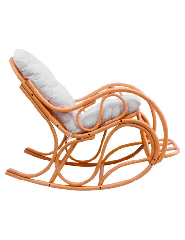 Scaun balansoar AGATON, living, 55x130x100/110 cm, tapiţerie ţesătură | MobilaOK