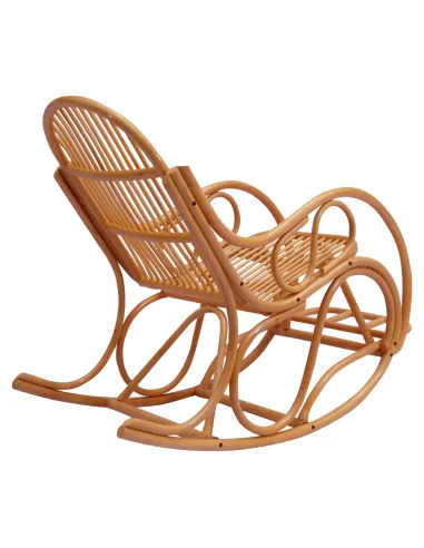Scaun balansoar AGATON, living, 55x130x100/110 cm, tapiţerie ţesătură | MobilaOK
