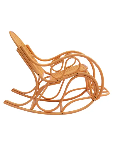Scaun balansoar AGATON, living, 55x130x100/110 cm, tapiţerie ţesătură | MobilaOK
