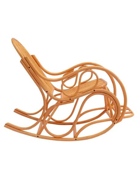 Scaun balansoar AGATON, living, 55x130x100/110 cm, tapiţerie ţesătură | MobilaOK