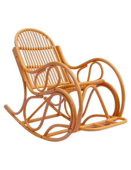 Scaun balansoar AGATON, living, 55x130x100/110 cm, tapiţerie ţesătură | MobilaOK