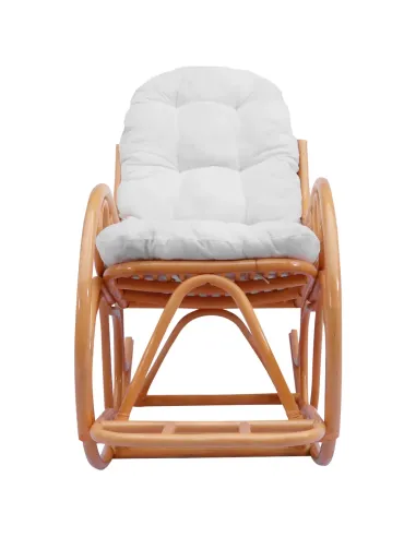Scaun balansoar AGATON, living, 55x130x100/110 cm, tapiţerie ţesătură | MobilaOK