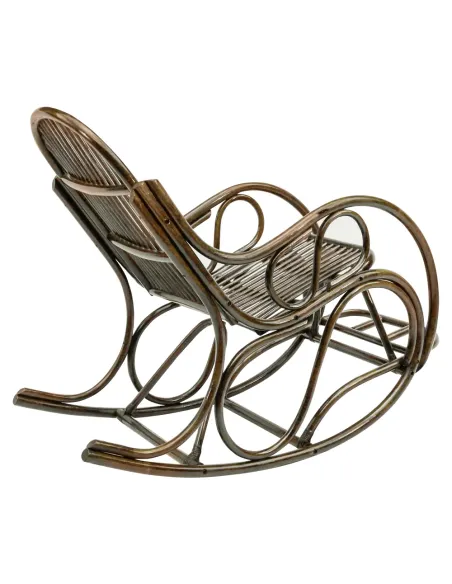 Fotoliu Balansoar AGATON, Living, 55x130x100/110 cm, Tesatura | MobilaOK
