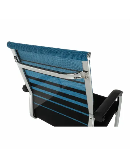 Scaun ESIN, birou, 55x64x93 cm, textil mesh și metal | MobilaOK