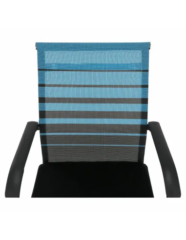 Scaun ESIN, birou, 55x64x93 cm, textil mesh și metal | MobilaOK
