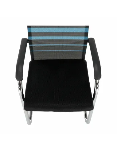 Scaun ESIN, birou, 55x64x93 cm, textil mesh și metal | MobilaOK