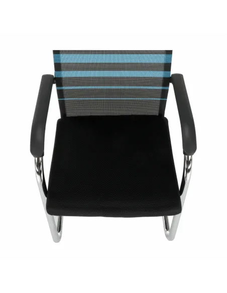 Scaun ESIN, birou, 55x64x93 cm, textil mesh și metal | MobilaOK
