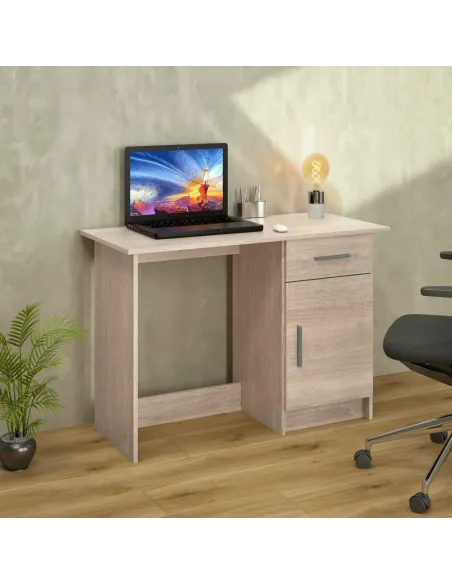 Masă de birou SIRISS NEW, birou, 150x75.6x75.4 cm, PAL melaminat | MobilaOK