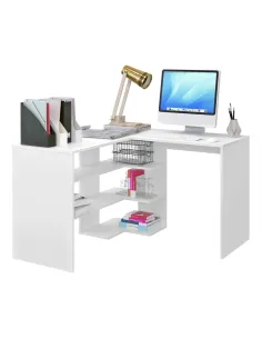 Masă PC de colț TAMARI, birou, 120x120x75.4 cm, PAL melaminat | MobilaOK