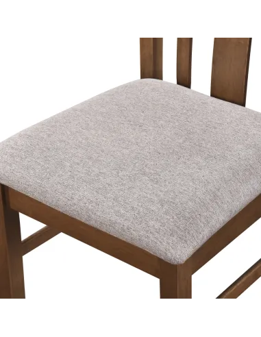 Set Sufragerie ROIS SET, living, 110x70x75.2 cm, Lemn cauciuc, MDF, furnir | MobilaOK