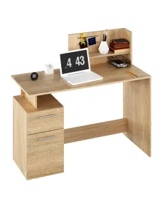 Masă PC, stejar sonoma, PLATON NEW | MobilaOK