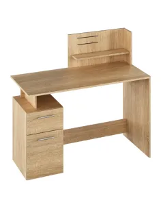 Masă PC, stejar sonoma, PLATON NEW | MobilaOK 2