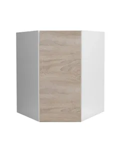Dulap superior de colţ LINE, bucătărie, 52.5x60x52.5 cm, PAL melaminat stejar sonoma | MobilaOK