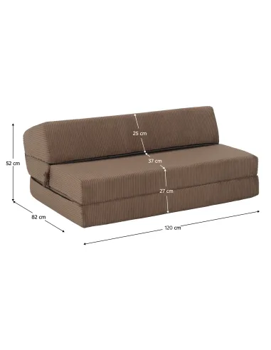 Fotoliu Extensibil VEDIS, 2 in 1, Living/Dormitor, 120x82x52 cm, Lincoln 17 | MobilaOK