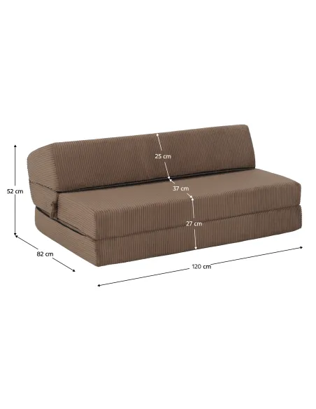 Fotoliu Extensibil VEDIS, 2 in 1, Living/Dormitor, 120x82x52 cm, Lincoln 17 | MobilaOK