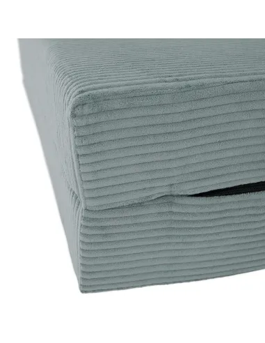 Fotoliu-Saltea VEDIS, 2 in 1, living/dormitor, 120x82x52 cm, spumă + textile, mentă | MobilaOK