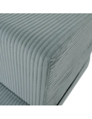 Fotoliu-Saltea VEDIS, 2 in 1, living/dormitor, 120x82x52 cm, spumă + textile, mentă | MobilaOK