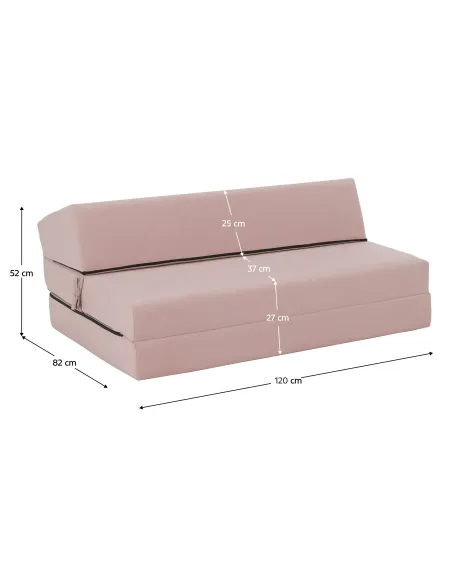 Fotoliu Extensibil VEDIS, 2 in 1, living/dormitor, 120x82x52 cm, Tesatura Trinity 19 | MobilaOK