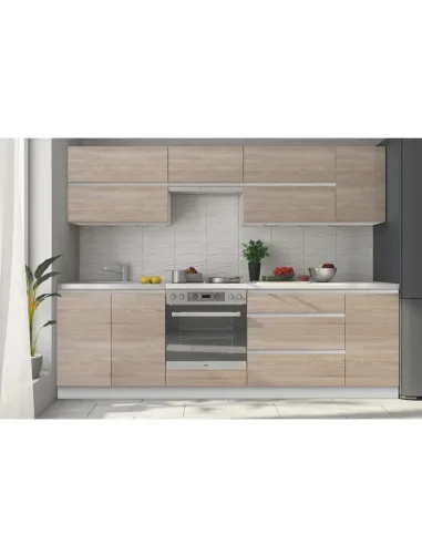Dulap superior KONDELA, bucătărie, 60x30x32 cm, PAL melaminat stejar sonoma | MobilaOK