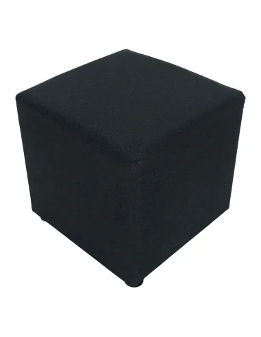 Taburet REGOR, puf hol/dormitor/living, 40x40x39 cm, PAL și spumă, țesătură Twist | MobilaOK