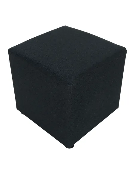 Taburet REGOR, puf hol/dormitor/living, 40x40x39 cm, PAL și spumă, țesătură Twist | MobilaOK