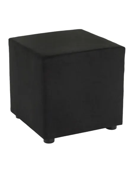 Taburet REGOR, puf living/dormitor, 40x40x39 cm, PAL și spumă, material Alova | MobilaOK