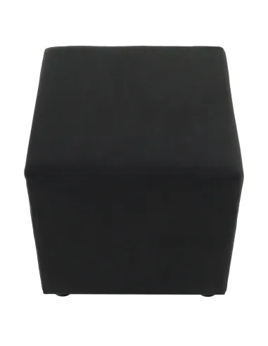Taburet REGOR, puf living/dormitor, 40x40x39 cm, PAL și spumă, material Alova | MobilaOK