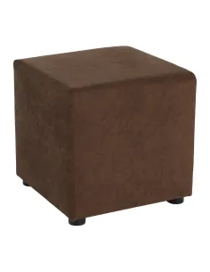 Taburet REGOR, puf living/dormitor, 40x40x39 cm, PAL și spumă, țesătură Alova | MobilaOK