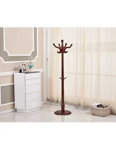 Cuier PORTOFINO, hol/dormitor, 42x181 cm, Lemn de mesteacăn/MDF | MobilaOK 2