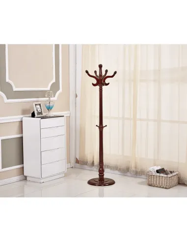 Cuier PORTOFINO, hol/dormitor, 42x181 cm, Lemn de mesteacăn/MDF | MobilaOK