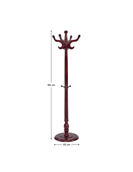 Cuier PORTOFINO, hol/dormitor, 42x181 cm, Lemn de mesteacăn/MDF | MobilaOK
