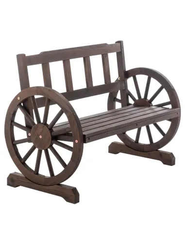 Bancă de gradină SABA TYP 1, exterior, 104x55x76 cm, Lemn de pin | MobilaOK